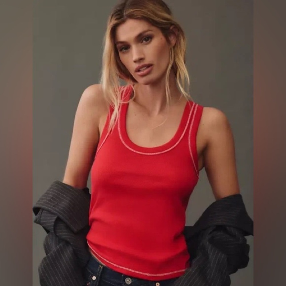 Pilcro the Sunny Icon red tank